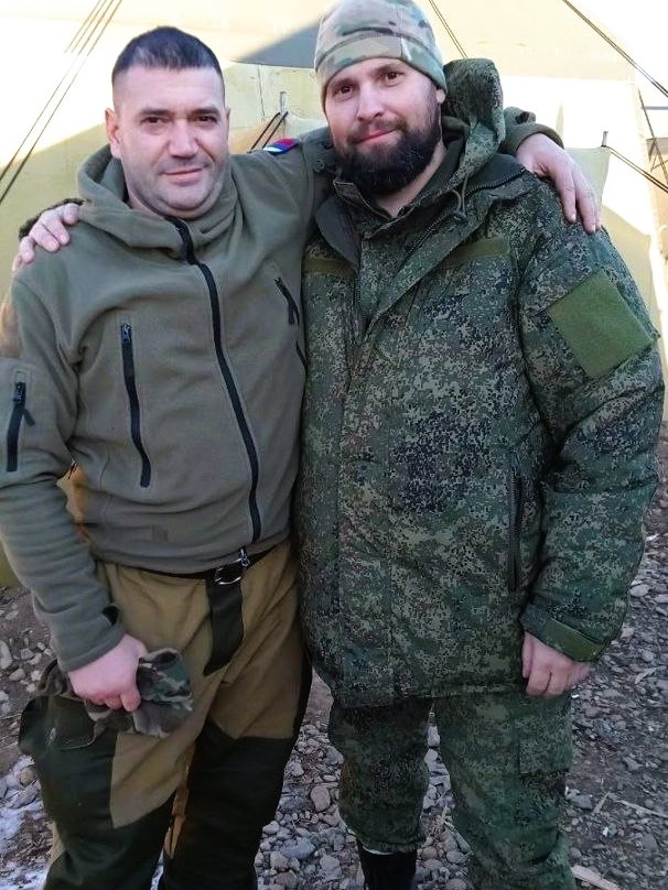 С лучшим другом Виктором Толкачем