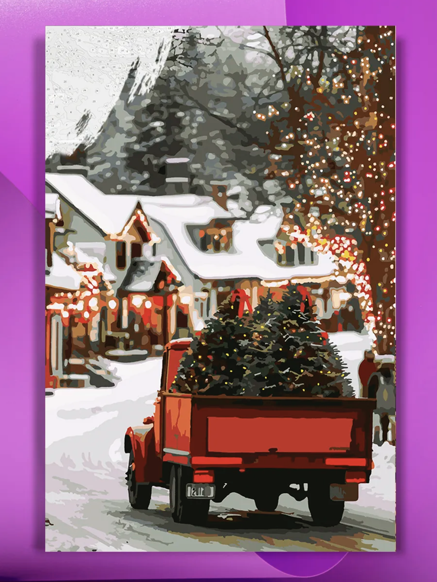 КАРТИНА ПО НОМЕРАМ ОТ БРЕНДА КУЛЬТУРА ЦВЕТА С WILDBERRIES