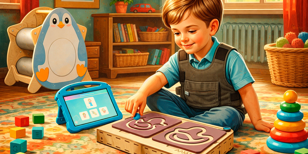 5 проверенных помощников для развития детей с РАС