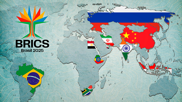    Отличие "Порядка великих держав" от проекта БРИКС в том, что суверенными признаются только существующие государства-цивилизации, такие как США, Россия, Китай, Индия. Коллаж Царьграда