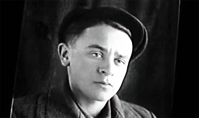 Леонид Броневой в молодости