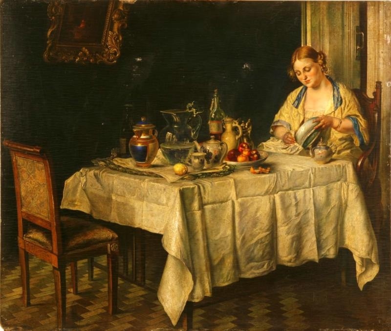    «После завтрака», Василий Яковлев