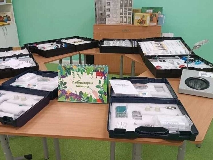     Это уже второй агрокласс в Хвойнинском округе, еще один работает в школе посёлка Юбилейный. Фото: пресс-служба правительства Новгородской области