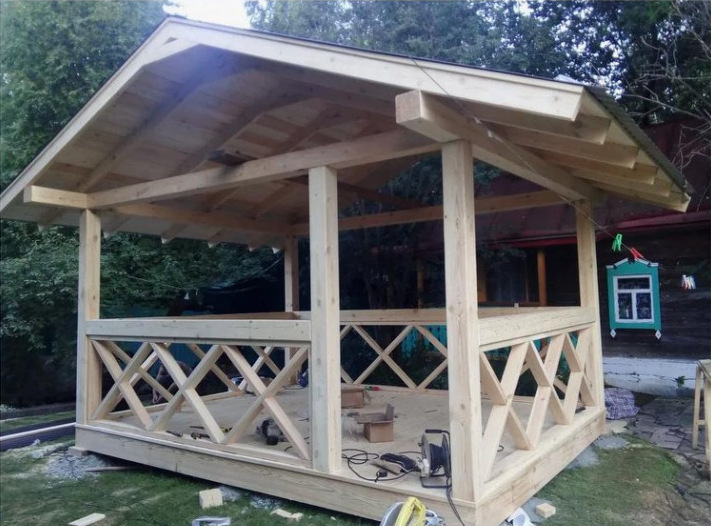 дачная беседка 