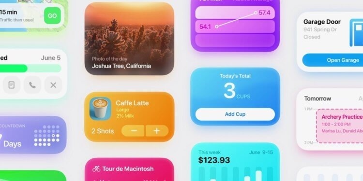    Интерфейс умного хаба будет наполнен сниппетами. Изображение: 9to5mac.com