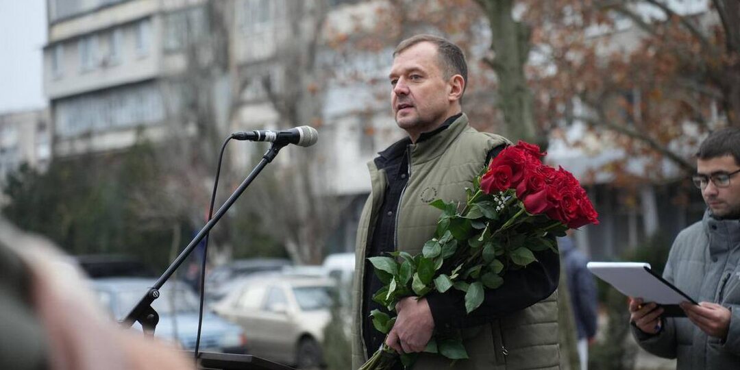 Балицкий посетил открытие бюста Ушакову в Мелитополе