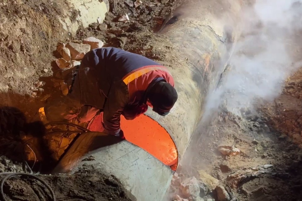    Отопление постепенно возвращается в жилые дома. Фото: АО «Теплосеть Санкт-Петербурга»