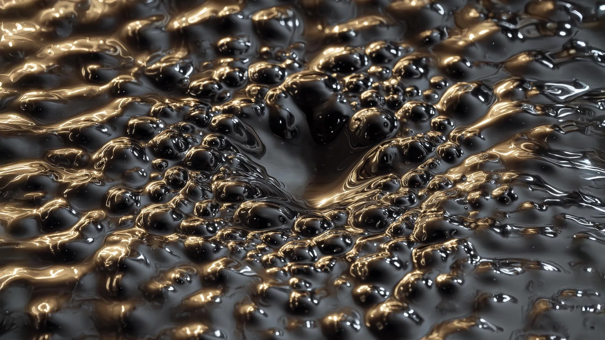    Атомы расплавленного металла движутся хаотично, но не все