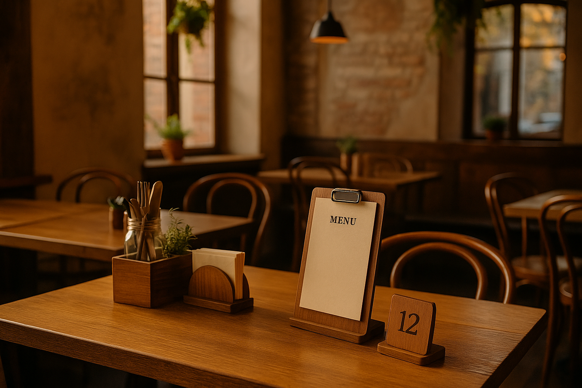 В этом и заключается сила деревянных аксессуаров для HoReCa: они создают атмосферу, а не просто “работают”.

