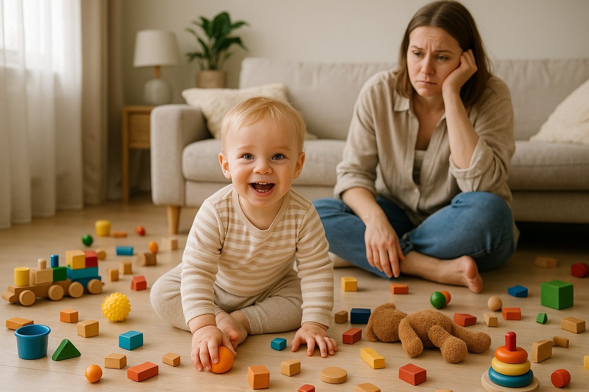 Как хаос дома помогает развитию ребенка