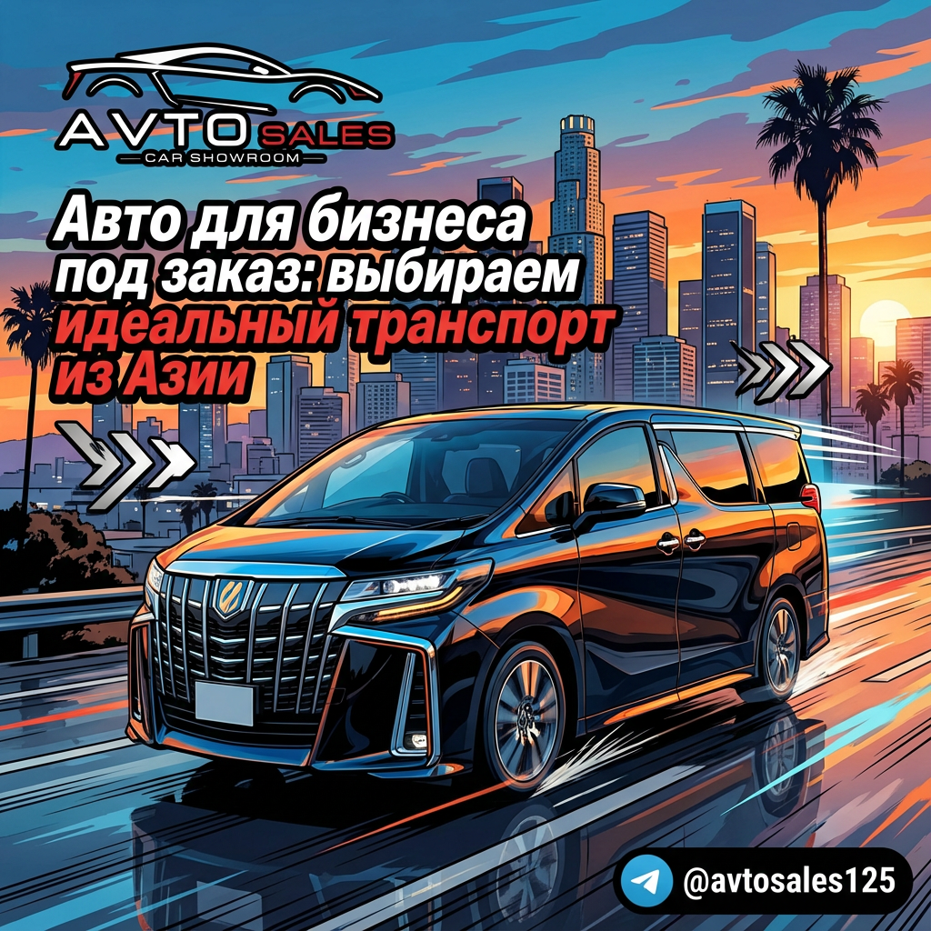    Лучшие автомобили для бизнеса под заказ из Азии: как выбрать идеальный транспорт Авто Сейлс