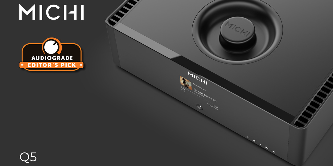 Rotel Michi Q5 CD player/DAC - хотя у него цифровое сердце, но в нем звучит душа, почти в аналоговом режиме