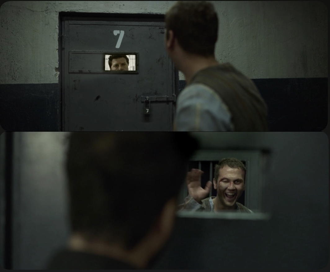 Коллаж из кадров из фильма «Чудо в камере № 7»