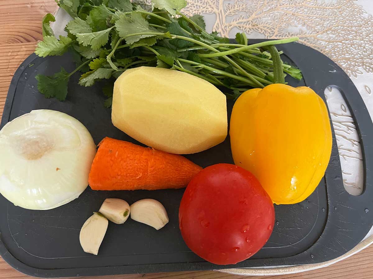 Овощи для шурпы