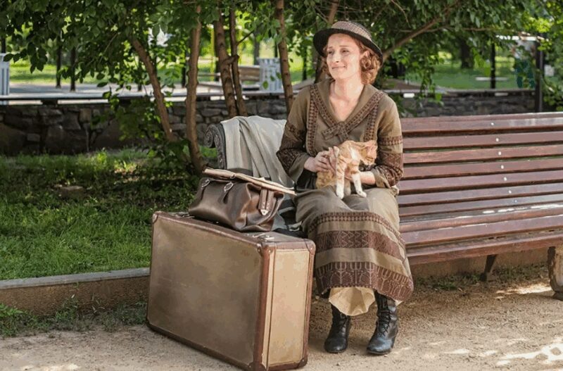    Мариэтта Цигаль-Полищук в образе великой Фаины Раневской.