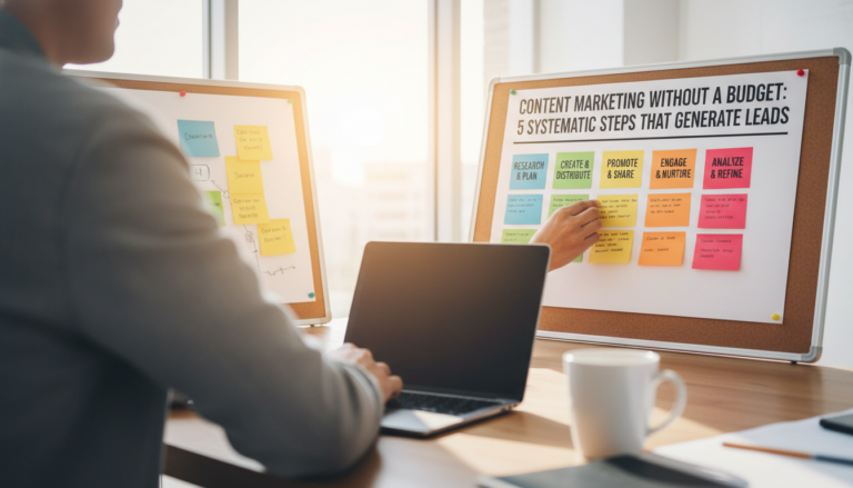    Контент-маркетинг без бюджета: 5 системных шагов, которые дают заявки dresh77