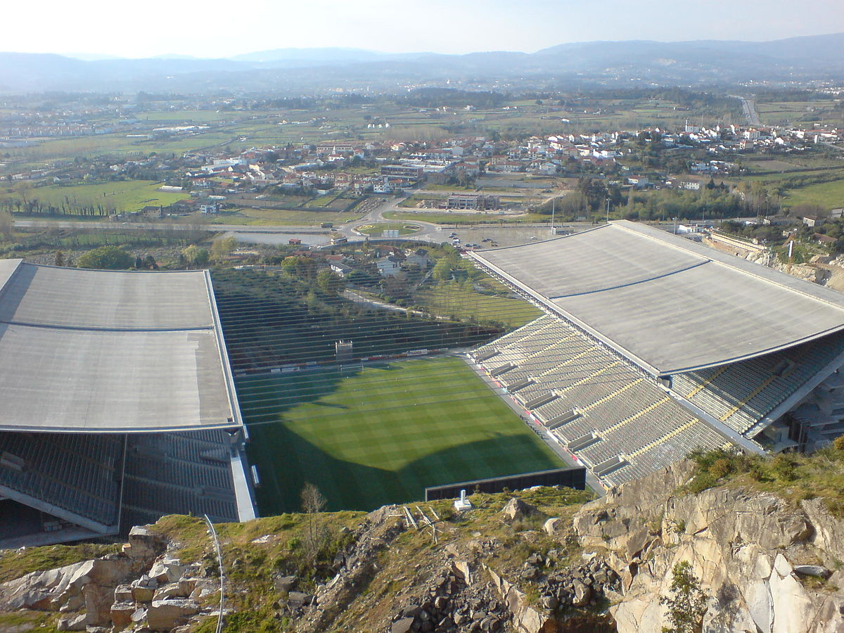 Estadio Municipal de Braga (Португалия)