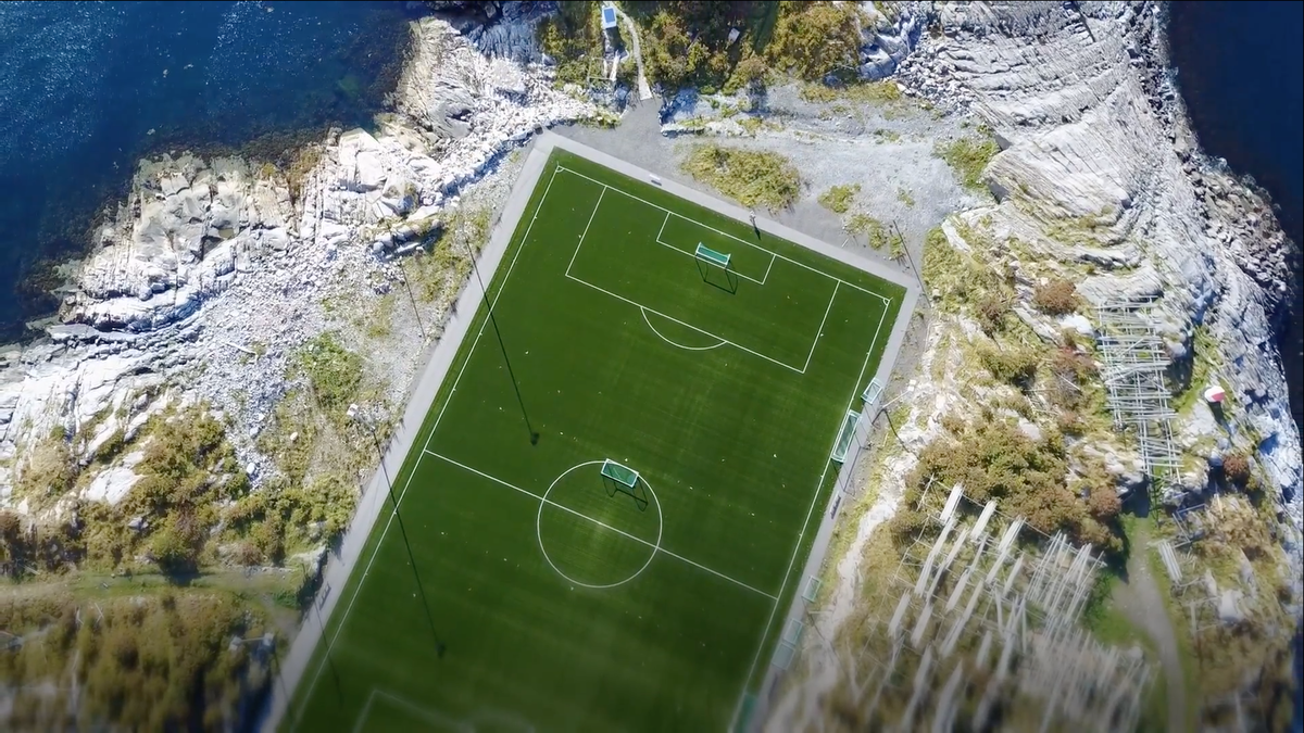 Henningsvaer Stadion (Норвегия)