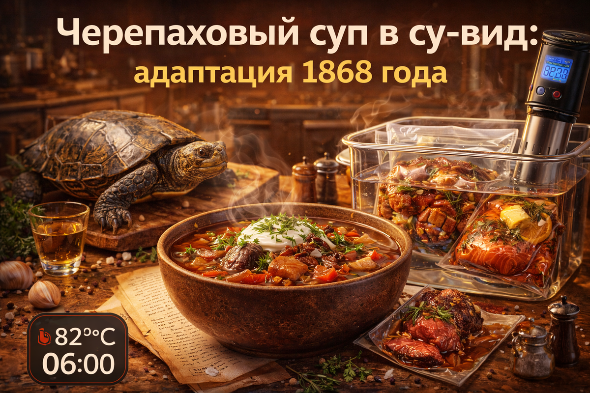 Черепаховый суп су-вид