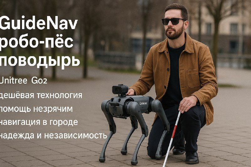 GuideNav использует обычную камеру вместо дорогих датчиков LiDAR чтобы помогать незрячим