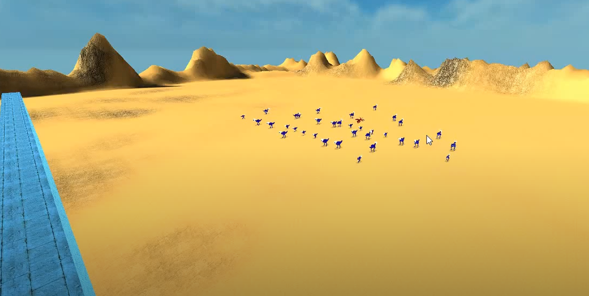 Кадр с видео "Роботы-танки против дино-роботов"