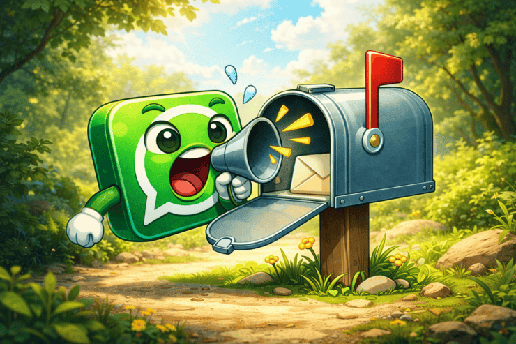    Теперь в WhatsApp есть свой аналог голосовой почты, только удобнее