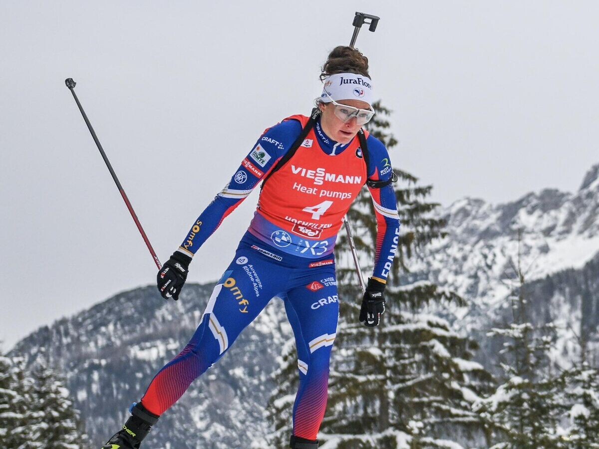    Лу Жанмонно | © Соцсети Федерации биатлона Франции