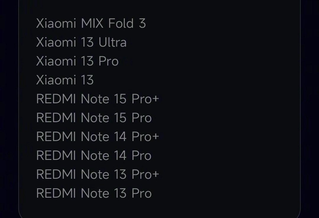    Список смартфонов, которые попали в декабрьскую волну. Изображение: gsmarena.com