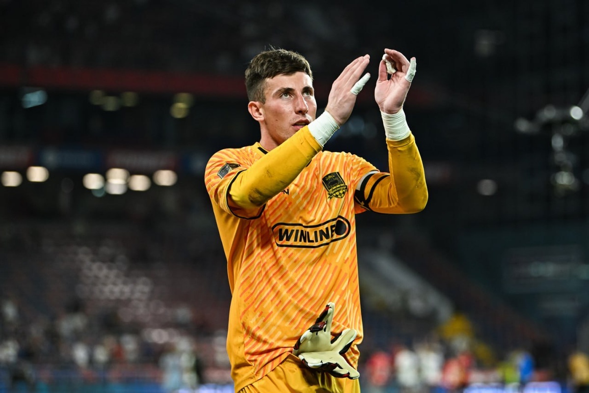    Станислав Агкацев. Фото пресс-службы ФК «Краснодар»