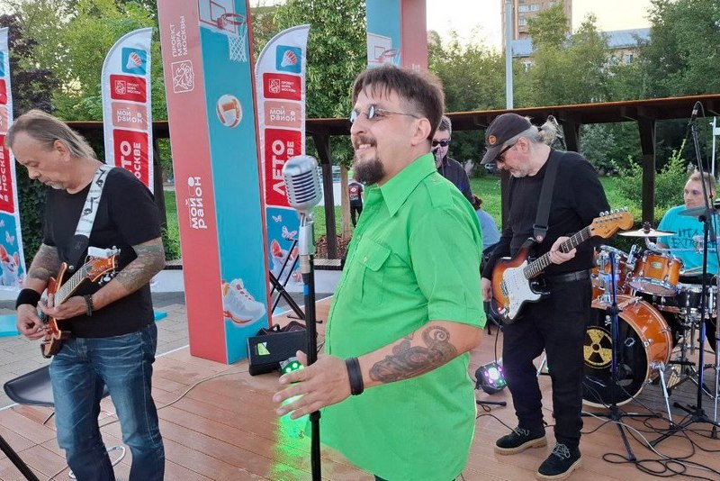 «Зэ Компрессорз» на фестивале «Лето в Москве»