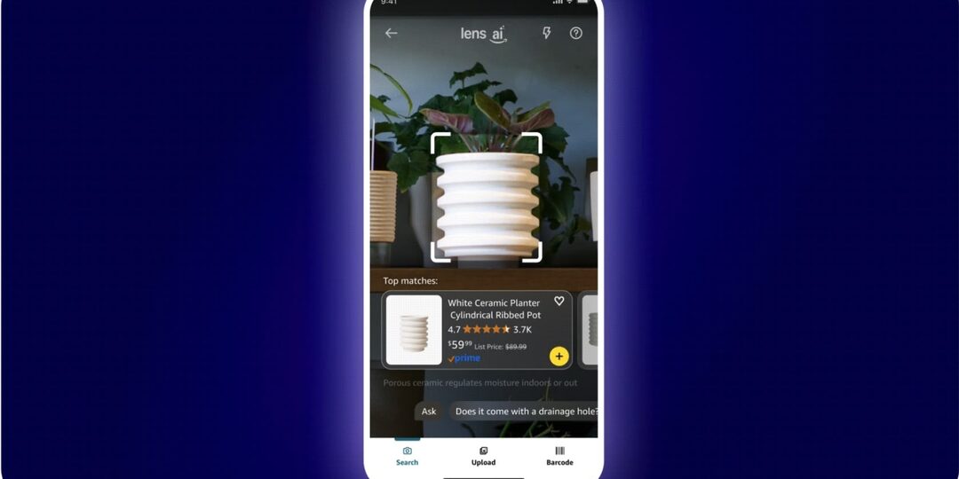 Amazon научил камеру искать товары в реальном времени