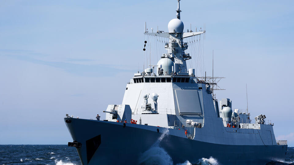     В Германии указали на необычный маневр эсминца РФ, ставший сигналом Западу Виталий Невар/ТАСС