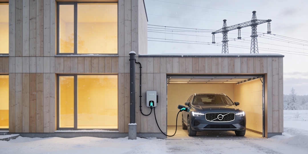 Volvo вернет деньги за подзарядку электрокара дома