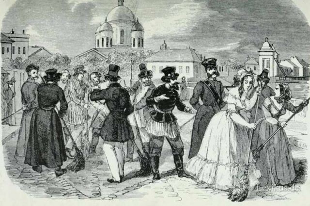 Женщин легкого поведения заставляли искупить грех трудом. Public Domain