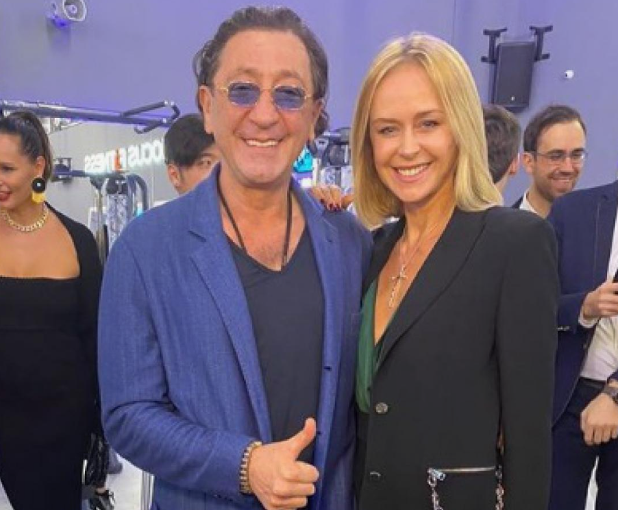 Лепс и бывшая жена Анна, фото из соц сети