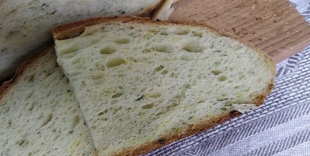 Абсолютно нестандартный кабачковый хлеб