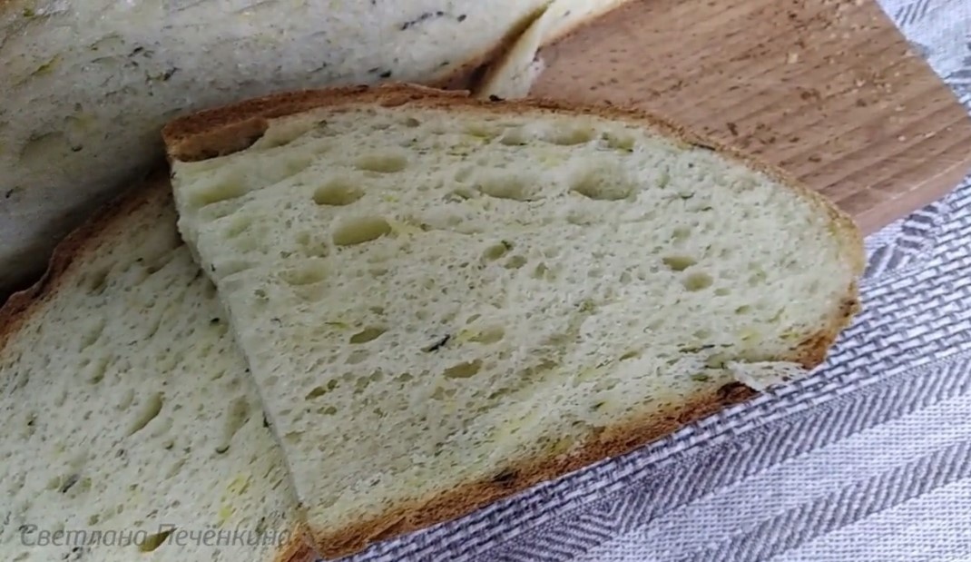 Хлеб с кабачками