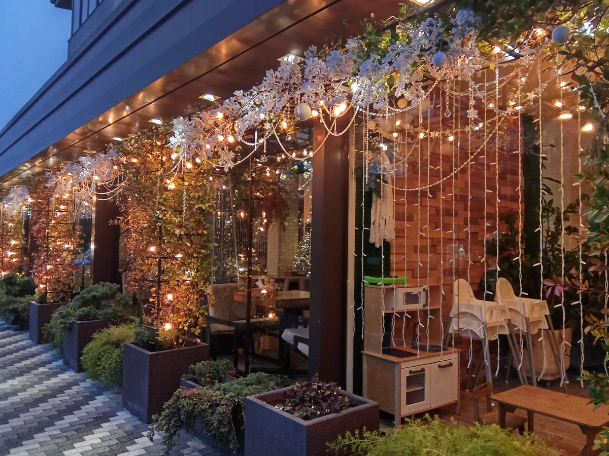 Ул. Фигурная в Сириусе. 