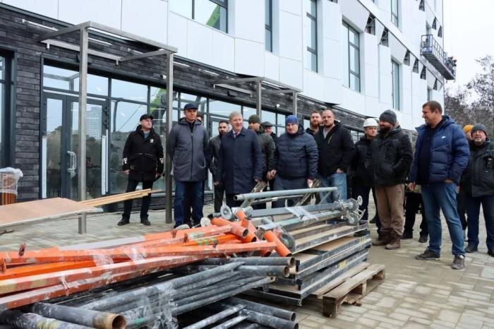 В Донецке завершается строительство молодёжного центра, источник Телеграм-канал РИА ДНР | ДОНЕЦК