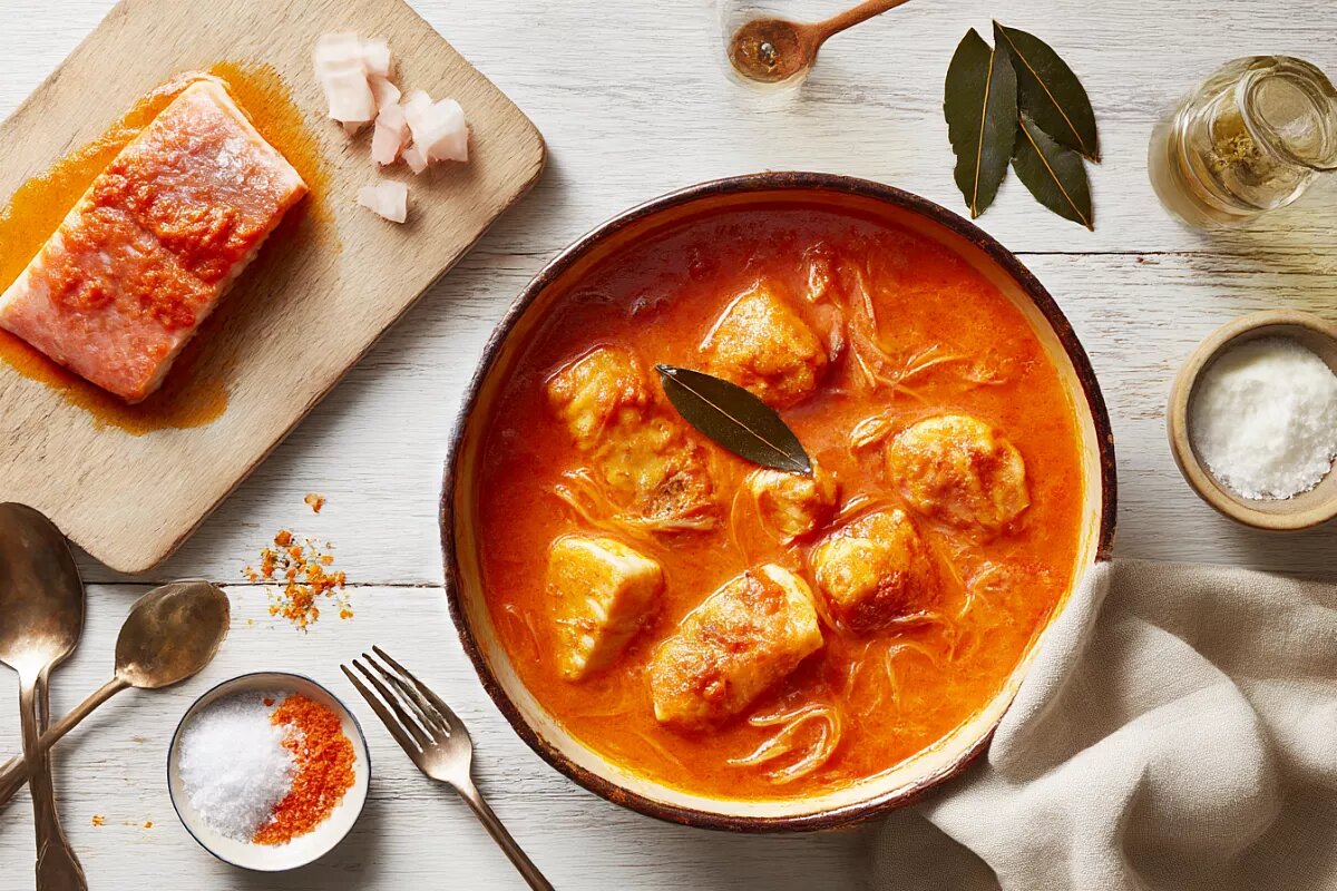    Рыба в томатно-сметанном соусе — классика советского стола, которую до сих пор обожают в каждой семье.