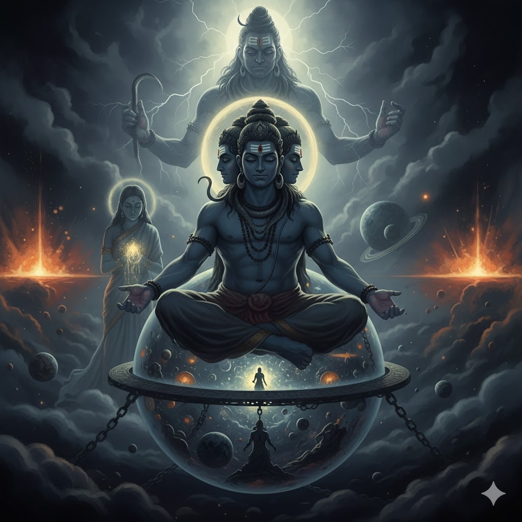 "Майя: Капкан Брахмы", иллюстрация создана сетью Джемини