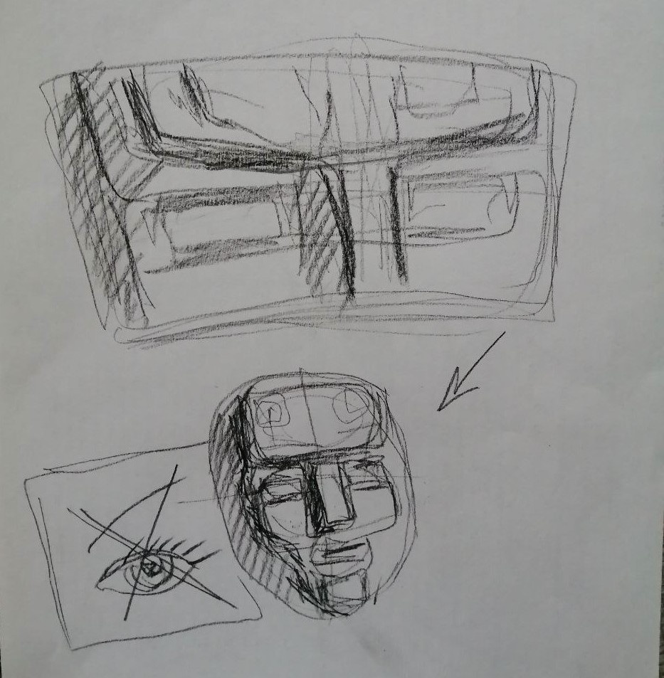 Попутно объясняла, как НЕ нужно рисовать - контуром (если речь о классическом портрета, конечно).