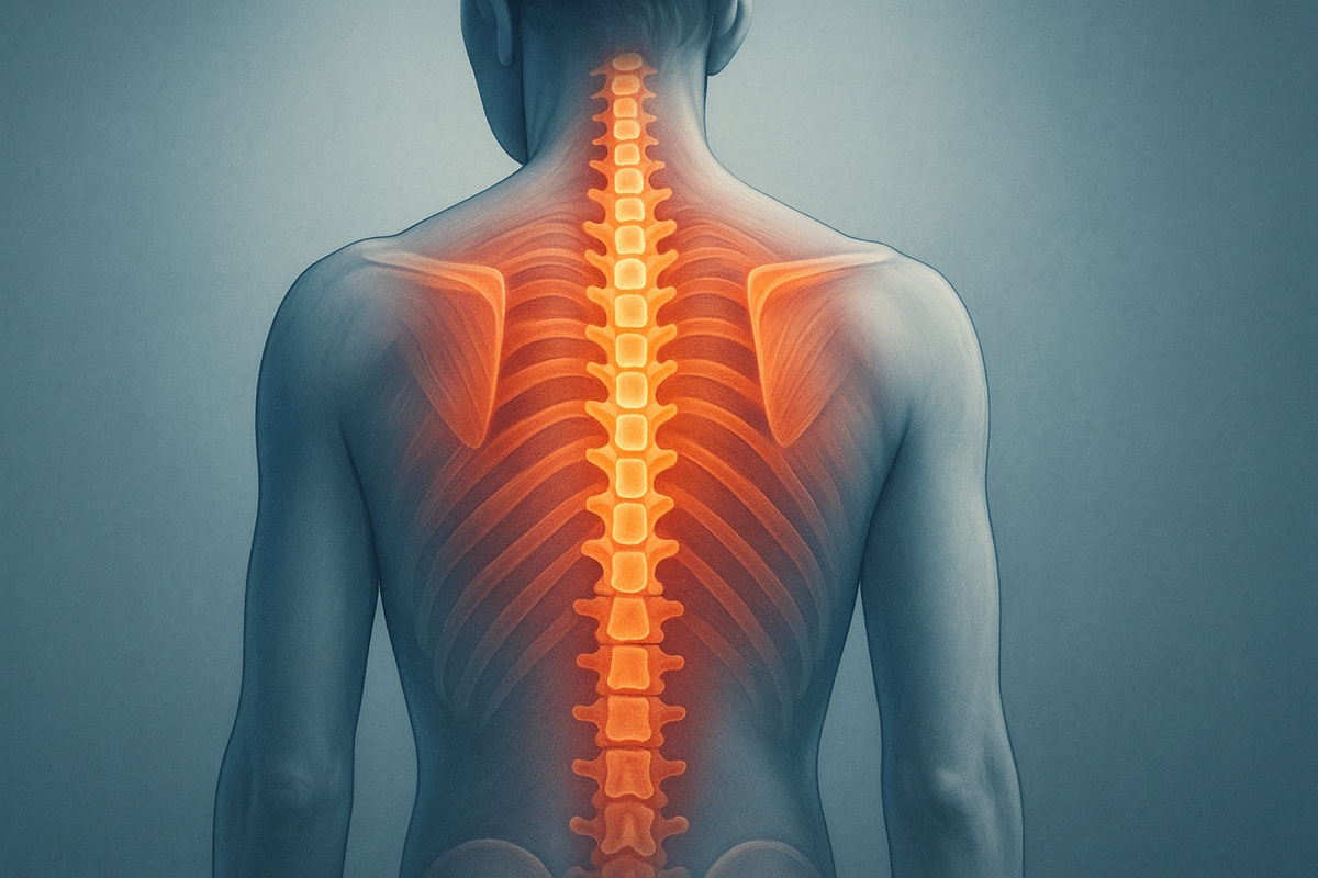 Фото 2. Карта спины