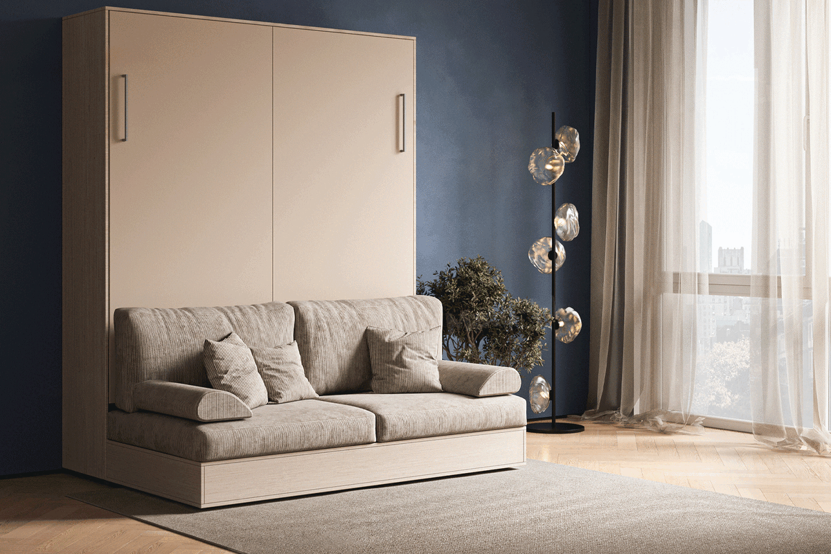 Откидная от стены шкаф-кровать Liberty lite, malo-mesta