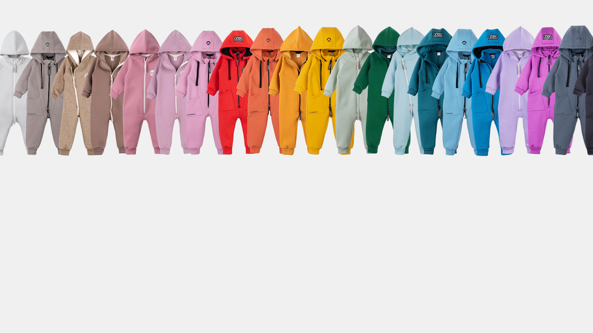 Вся палитра комбинезонов