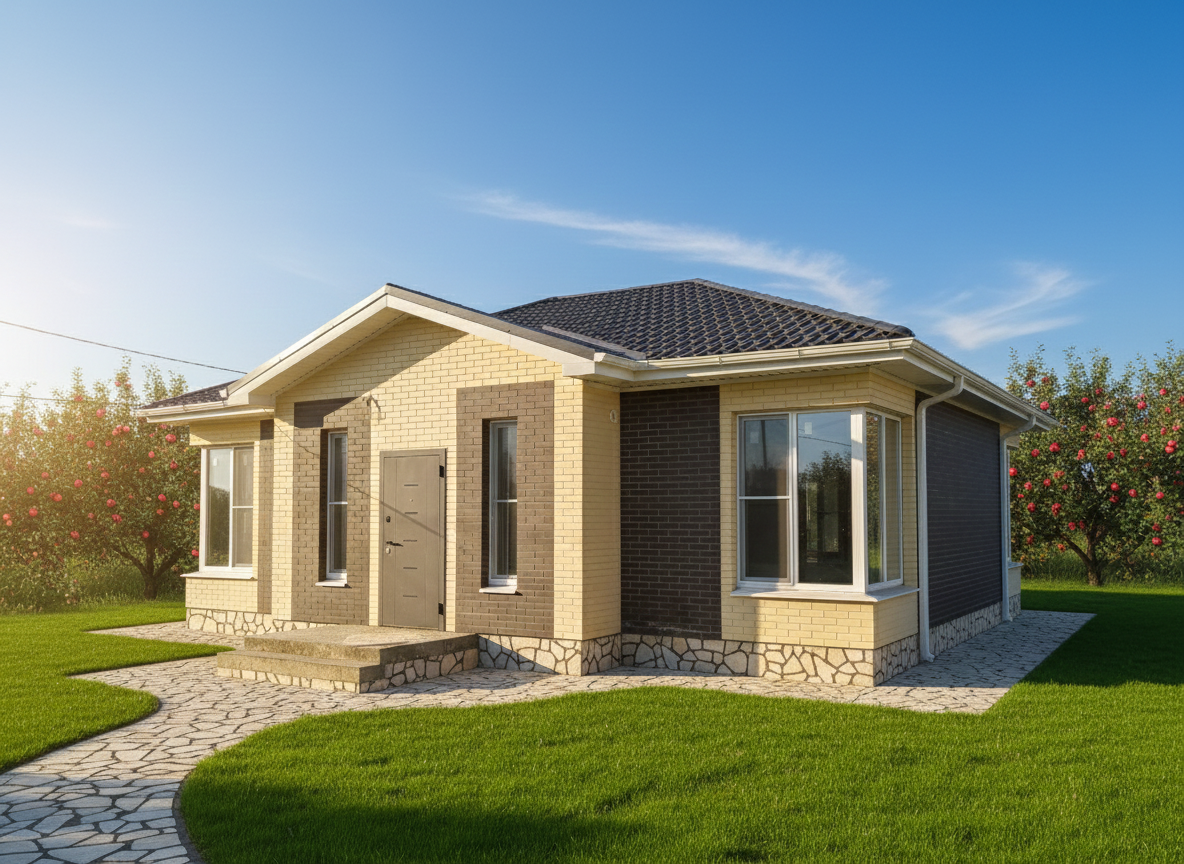 Дом построен ООО "СК "Домовой" (г. Краснодар)