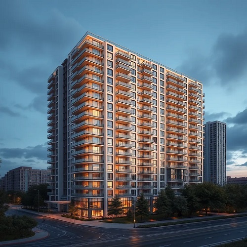 Современный жилой комплекс