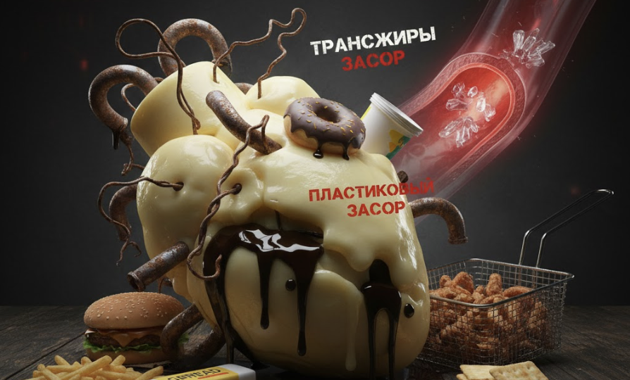 Тихий враг долголетия: три продукта, из-за которых кровь густеет и сосуды забиваются прямо у вас дома. Уберите их