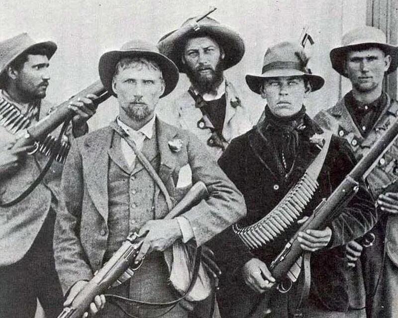 Фермеры-буры во времена Англо-бурской войны (1899-1902 гг.)