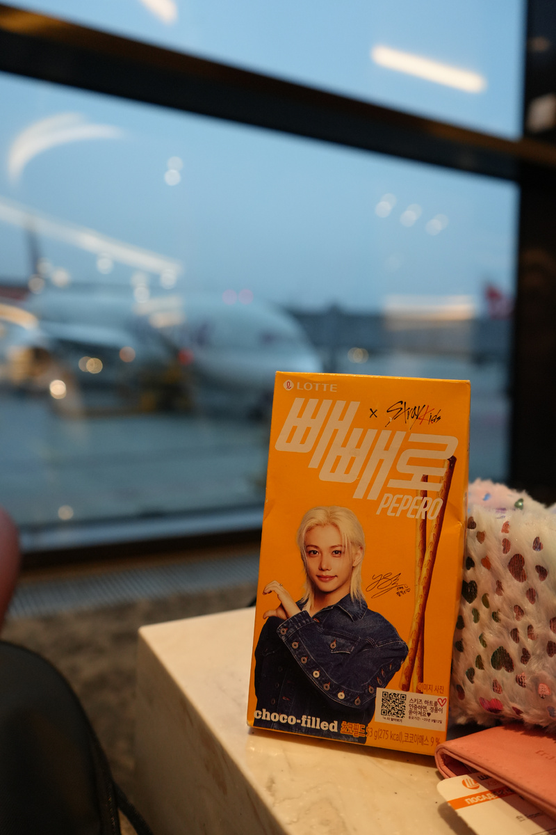 в ожидании самолета